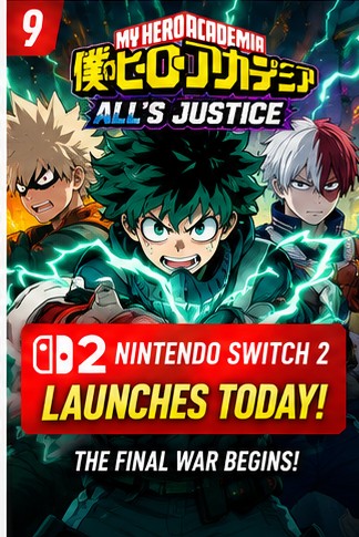 My Hero Academia: All’s Justice Arrives on Switch 2 Today