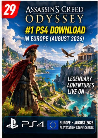 Assassin's Creed Odyssey Tops Europe's August PS4 Download Chart