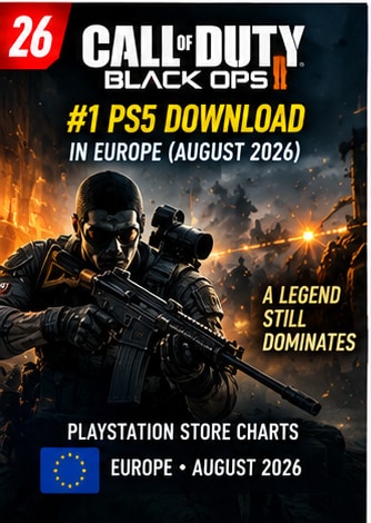 Call of Duty: Black Ops II Tops August PS5 Downloads in Europe
