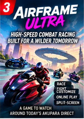 Airframe Ultra Is One of the Games to Watch Around Today's Akupara Showcase