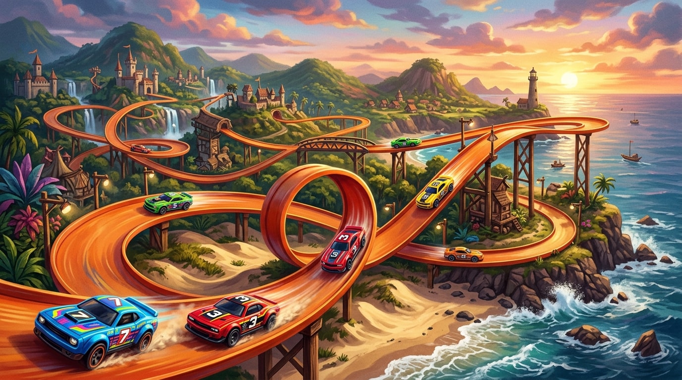 Hot Wheels Infinite Rush Prepares an Open-World Take on Toy-Car Racing