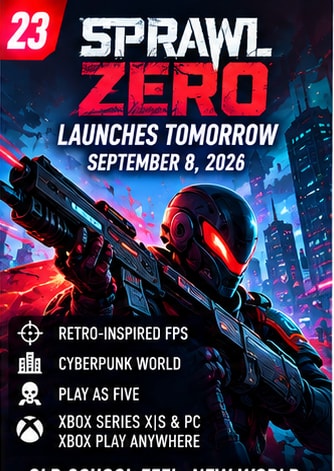 SPRAWL Zero Brings Retro-FPS Influences to Xbox Tomorrow