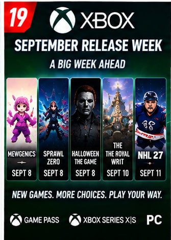 Xbox's September Release Week Starts Today