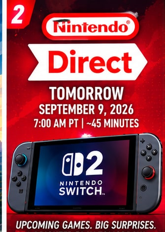 Nintendo Direct Follows Tomorrow With 45 Minutes of Upcoming Games