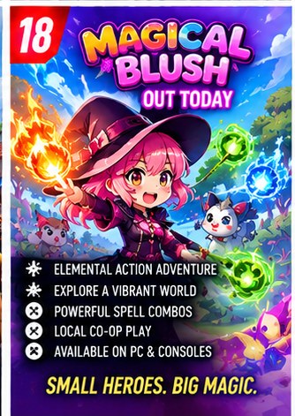 Magical Blush Brings Elemental Action Adventure to PC and Consoles