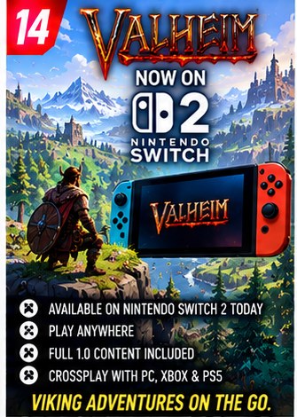 Valheim Arrives on Nintendo Switch 2 With Crossplay