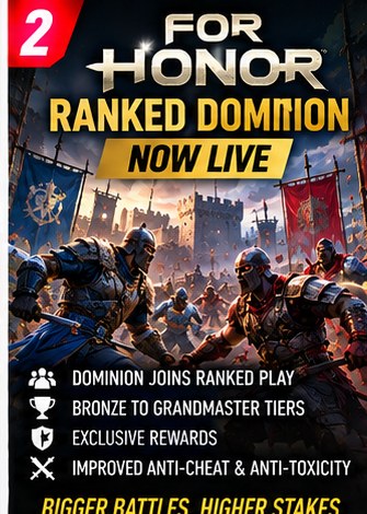 For Honor Adds Ranked Dominion Alongside Duel