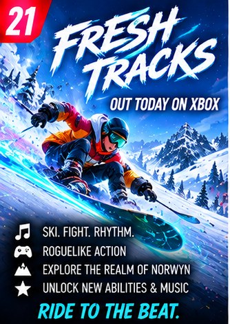 Fresh Tracks Mixes Skiing, Rhythm and Roguelike Combat
