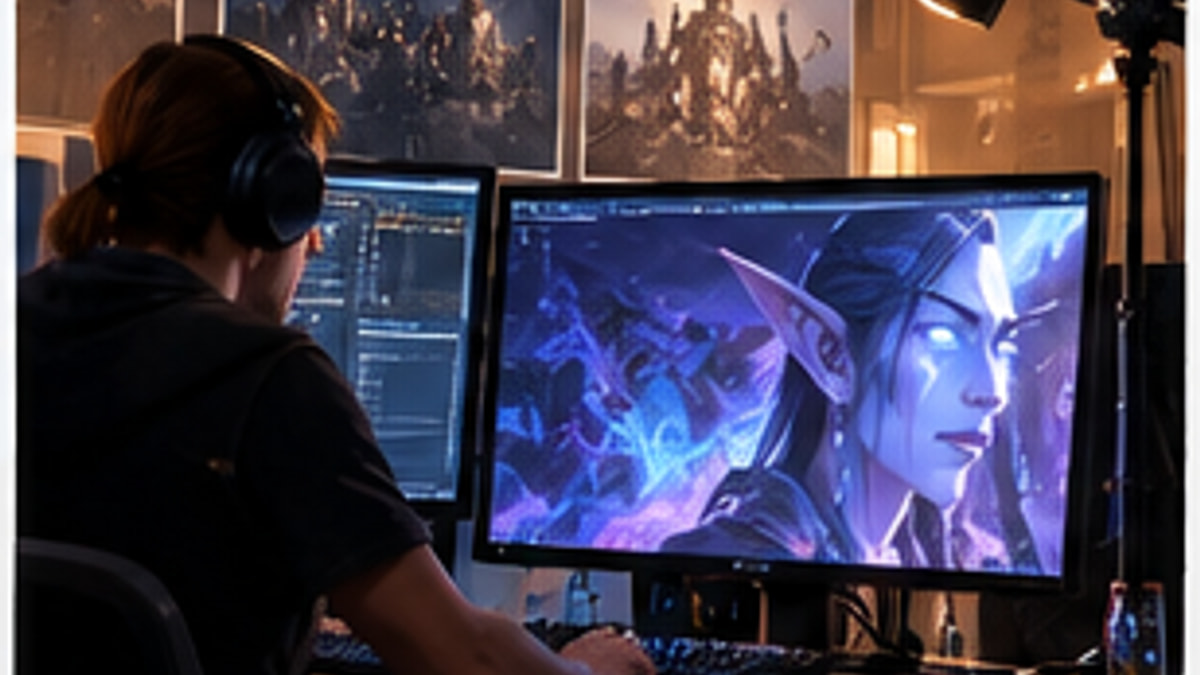 Blizzard Shows How World of Warcraft Cutscenes Are Built — original editorial gaming news illustration