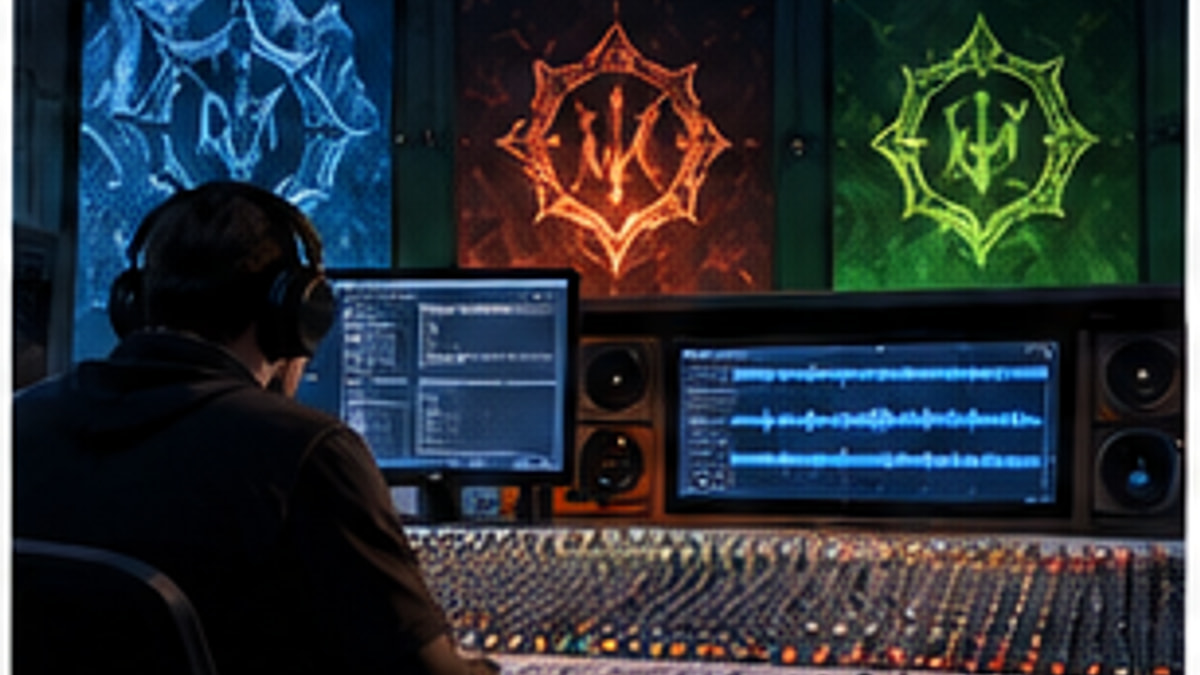 BlizzCon Explores the Sound Design Behind Blizzard's Games — original editorial gaming news illustration
