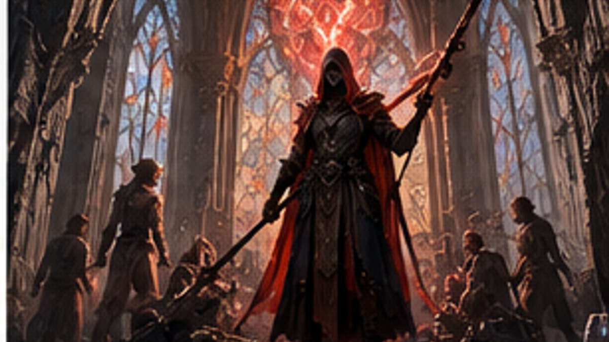 Diablo IV Cinematic Team Presents The Art of Darkness — original editorial gaming news illustration