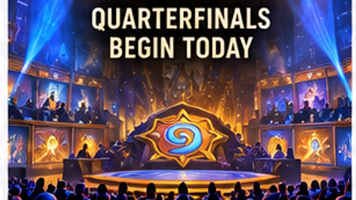 Hearthstone World Championship Knockout Stage Begins at BlizzCon — original editorial gaming news illustration