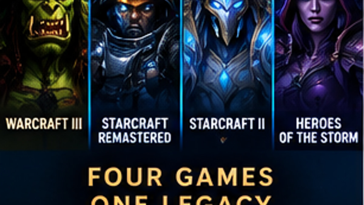 Warcraft III Classic Cup Adds Four-Player Entertainment Match — original editorial gaming news illustration