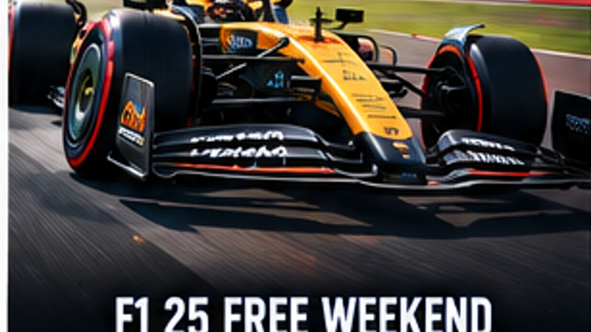 F1 25 Free Weekend Continues Through Sunday — original editorial gaming news illustration