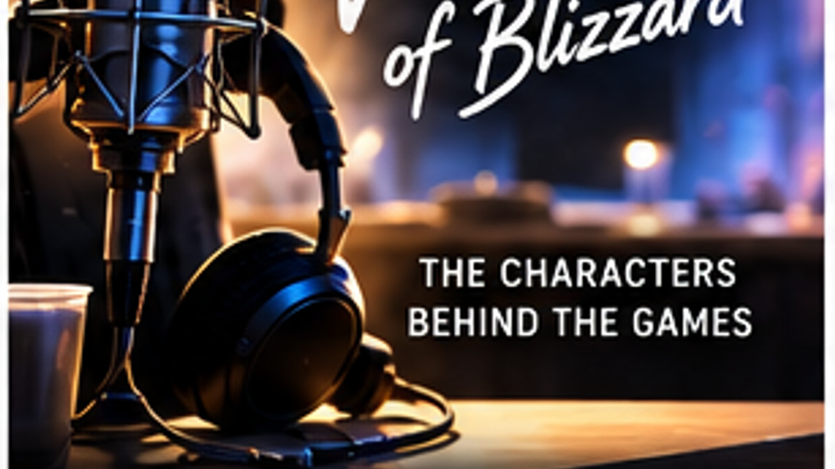 Voices of Blizzard Brings Game Performers to the BlizzCon Stage — original editorial gaming news illustration