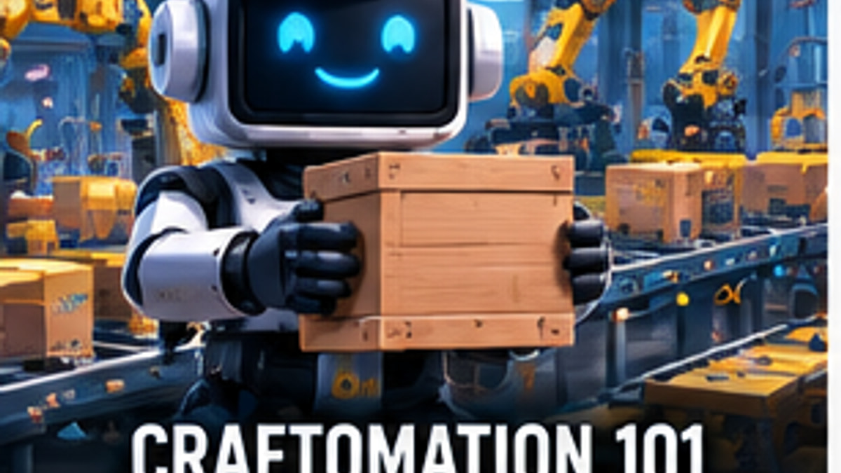 Craftomation 101 Leaves Steam Early Access Today — original editorial gaming news illustration
