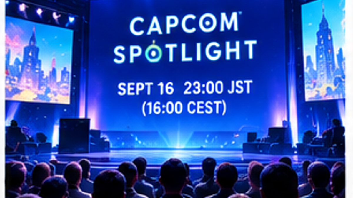 Capcom Spotlight Airs Today Ahead of Tokyo Game Show — original editorial gaming news illustration