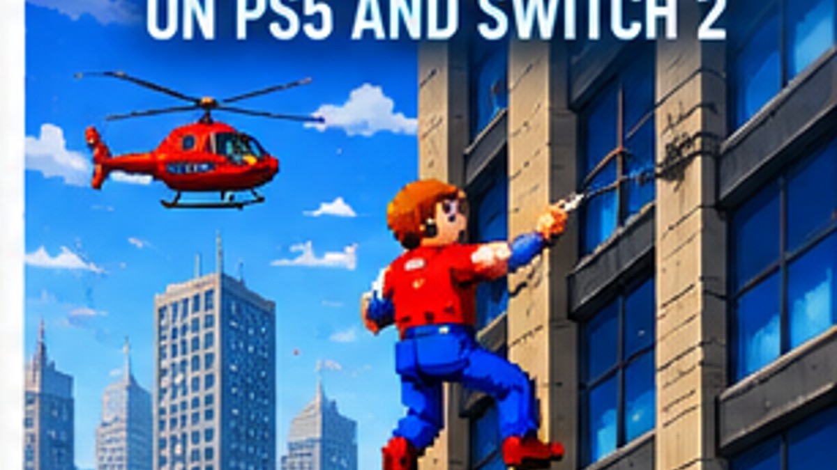 Console Archives Crazy Climber Launches Today — original editorial gaming news illustration