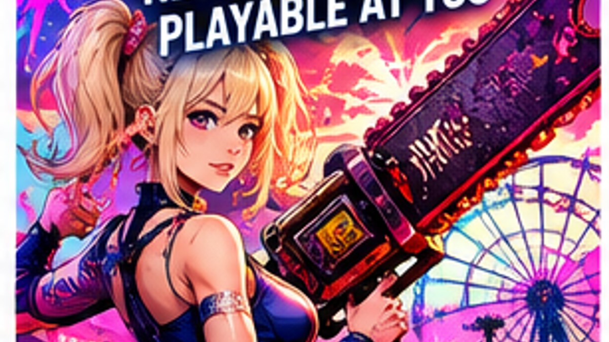 New Lollipop Chainsaw Project Becomes Playable at TGS — original editorial gaming news illustration