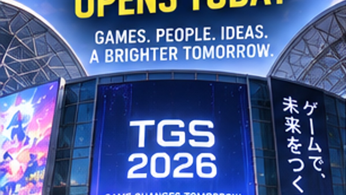 Tokyo Game Show 2026 Opens Today — original editorial gaming news illustration