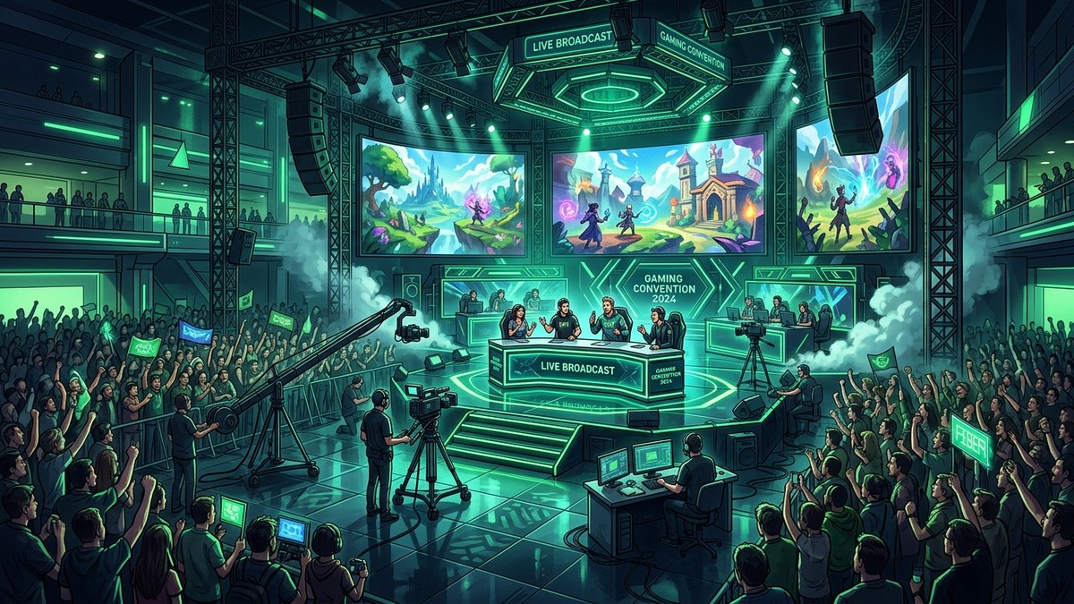 Xbox Tokyo Game Show 2026 Broadcast Airs Today — original editorial gaming news illustration