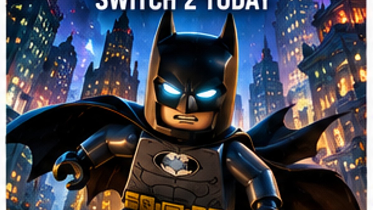 LEGO Batman: Legacy of the Dark Knight Comes to Switch 2 — original editorial gaming news illustration