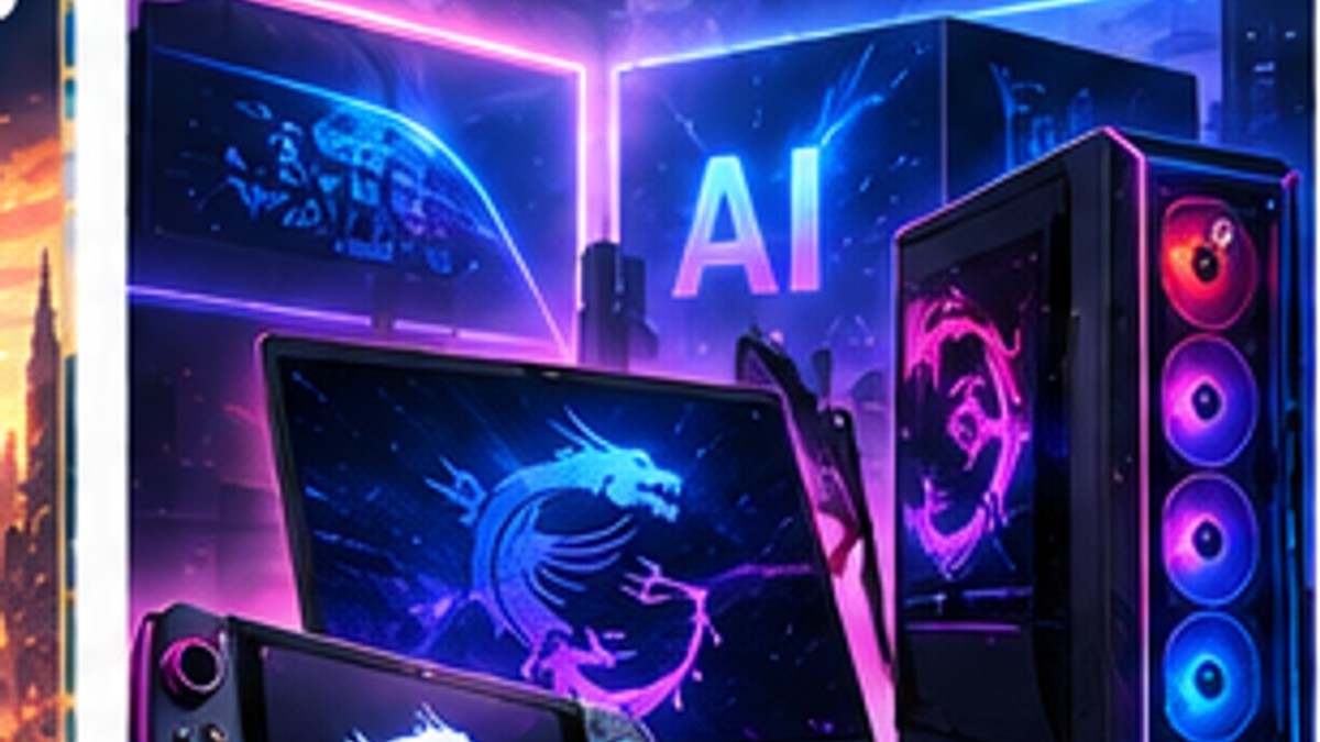 MSI Showcases Gaming and AI Hardware at TGS 2026 — original editorial gaming news illustration