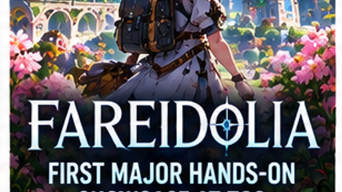 Tokyo Game Show Gives Fareidolia Its First Major Hands-On Showcase — original editorial gaming news illustration