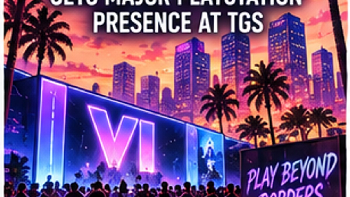 Grand Theft Auto VI Gets Major PlayStation Presence at TGS — original editorial gaming news illustration