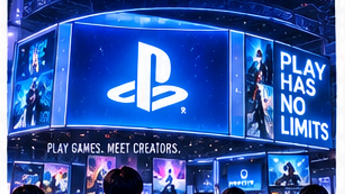 PlayStation's Huge TGS Booth Opens to the Public — original editorial gaming news illustration
