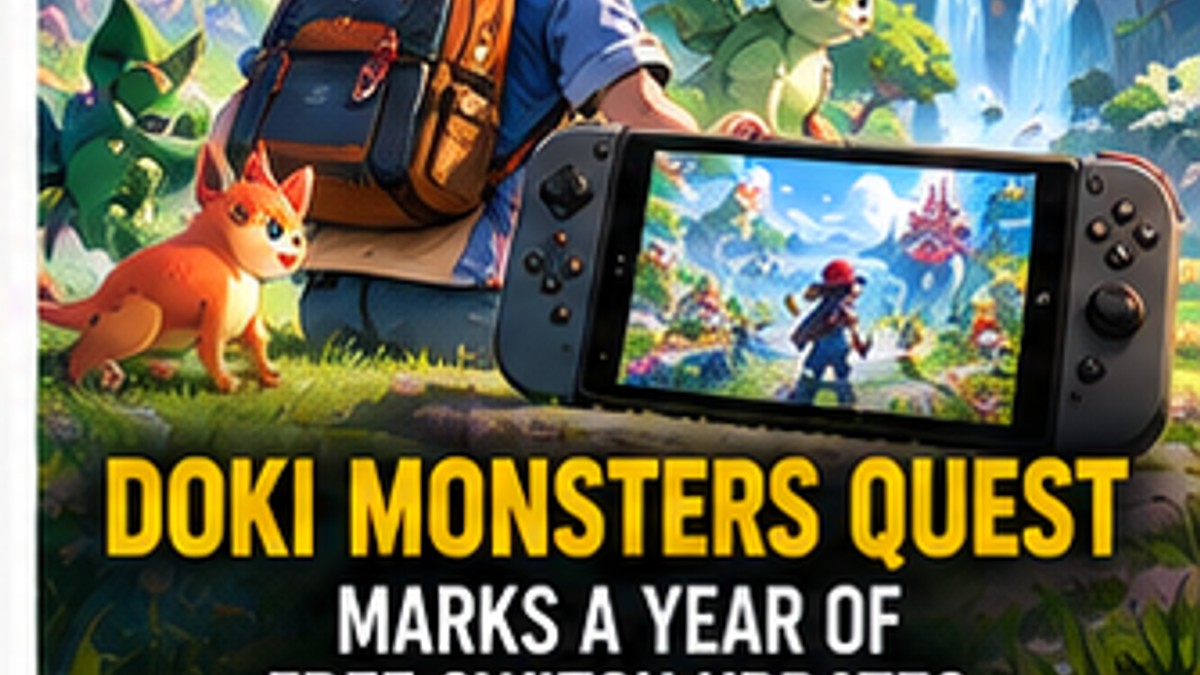 Doki Monsters Quest Marks a Year of Free Switch Updates — original editorial gaming news illustration