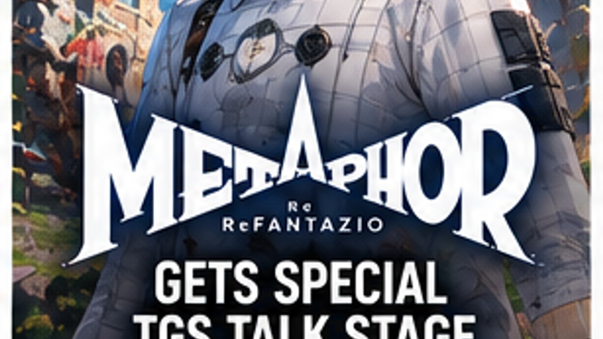 Metaphor: ReFantazio Gets Special TGS Talk Stage — original editorial gaming news illustration