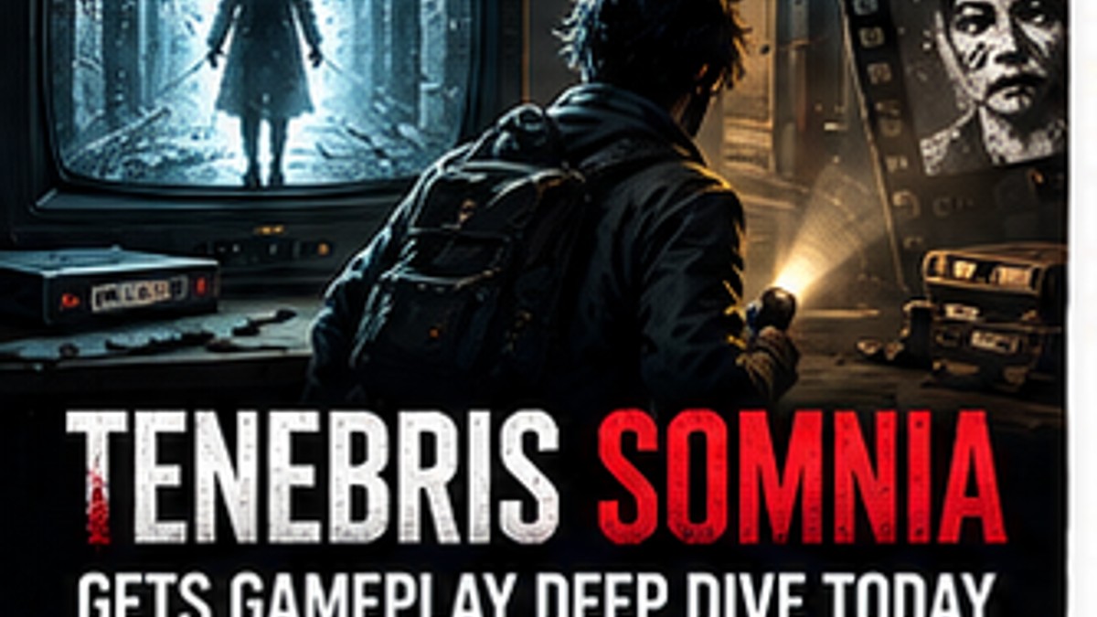 Tenebris Somnia Gets Gameplay Deep Dive Today — original editorial gaming news illustration