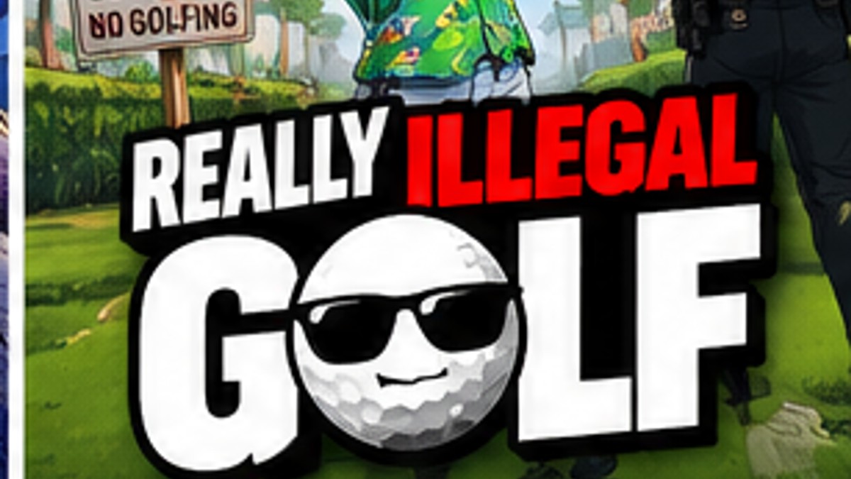 Really Illegal Golf Turns a Quiet Round Into a Co-op Crime Spree — original editorial gaming news illustration