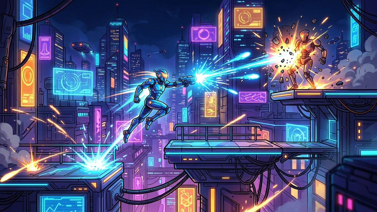 Mega Man: Dual Override Shows Its Modernized 2D Action After TGS 2026 — original editorial gaming news illustration
