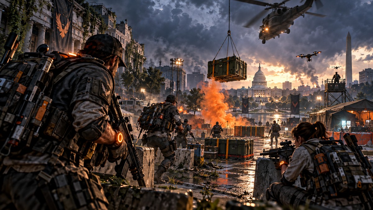 The Division 2 Opens Free Weekend as Survivors Testing Approaches — original editorial gaming news illustration