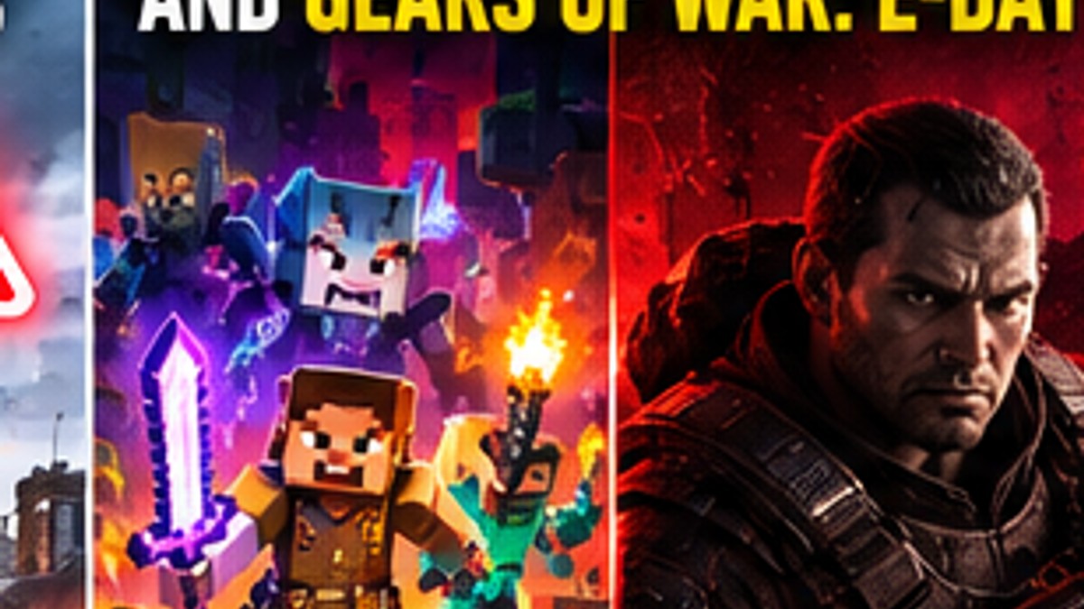Xbox's Next Week Is Headlined by Minecraft Dungeons II and Gears of War: E-Day — original editorial gaming news illustration