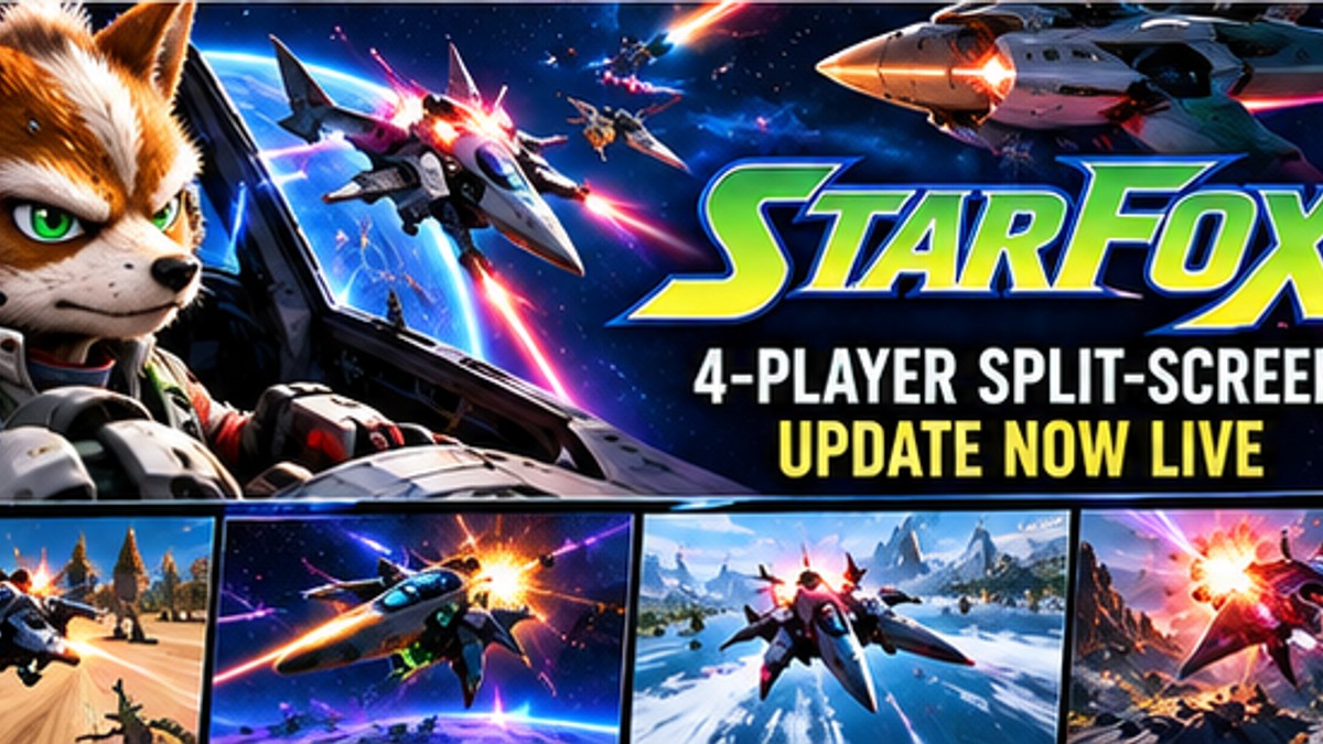 Star Fox's Big Switch 2 Multiplayer Update Is Now Fully Live — original editorial gaming news illustration