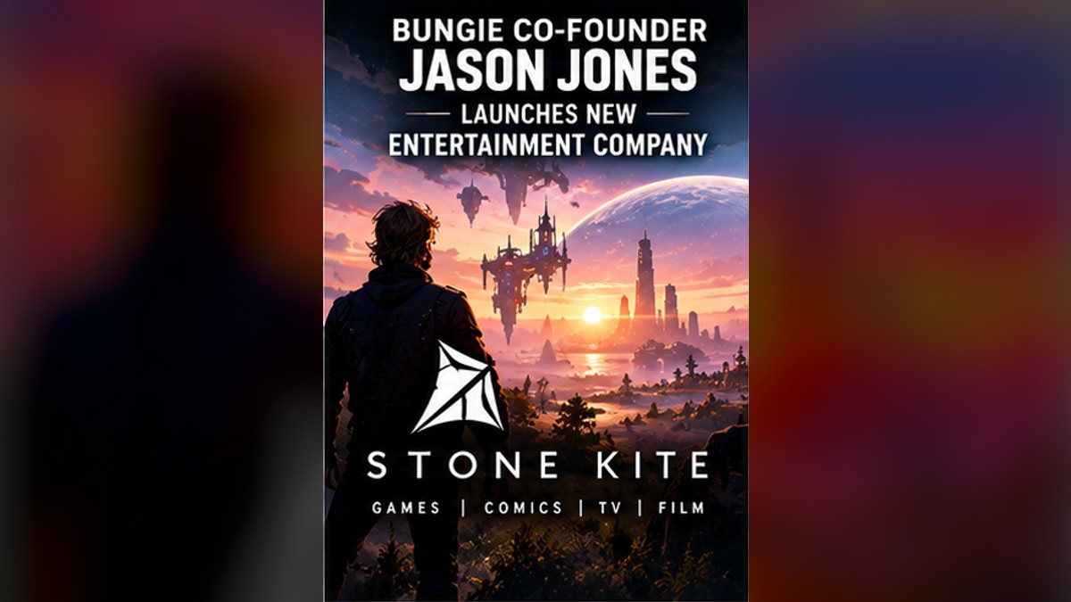 Bungie Co-Founder Jason Jones Launches New Entertainment Company Stone Kite — original editorial gaming news illustration