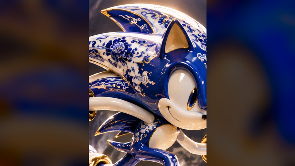 Sega Celebrates Sonic's 35th Anniversary With a $6,300 Porcelain Hedgehog — original editorial gaming news illustration