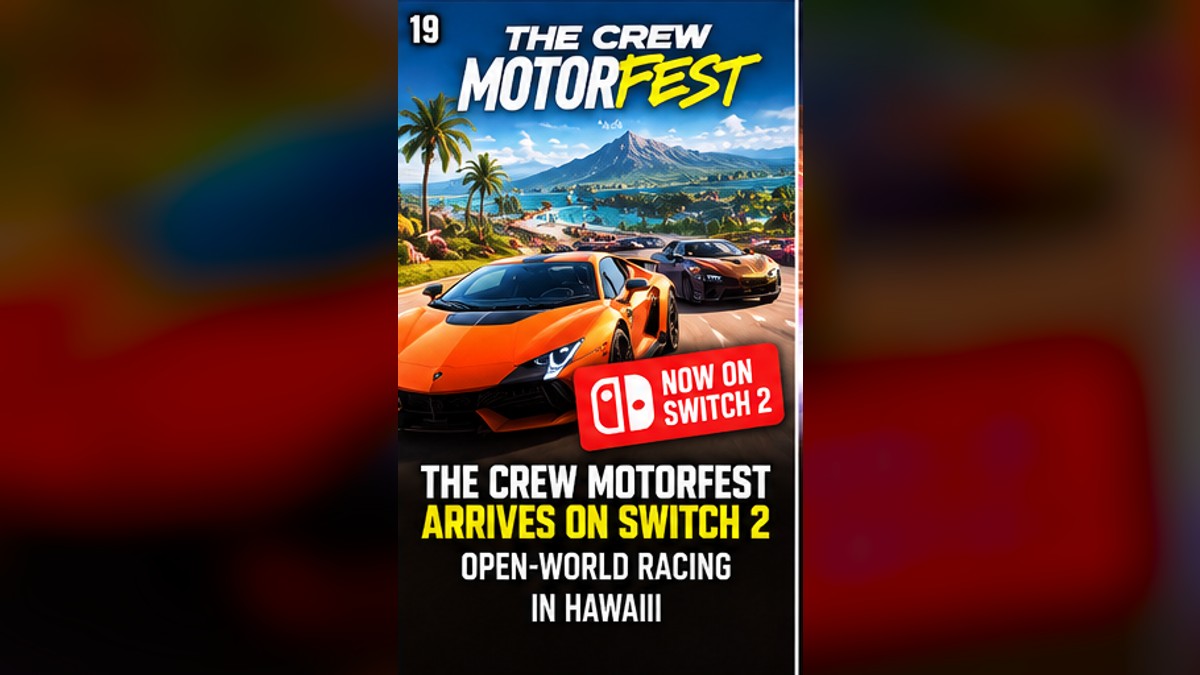 The Crew Motorfest Arrives on Nintendo Switch 2 and Brings Open-World Racing to Hawaii — original editorial gaming news illustration