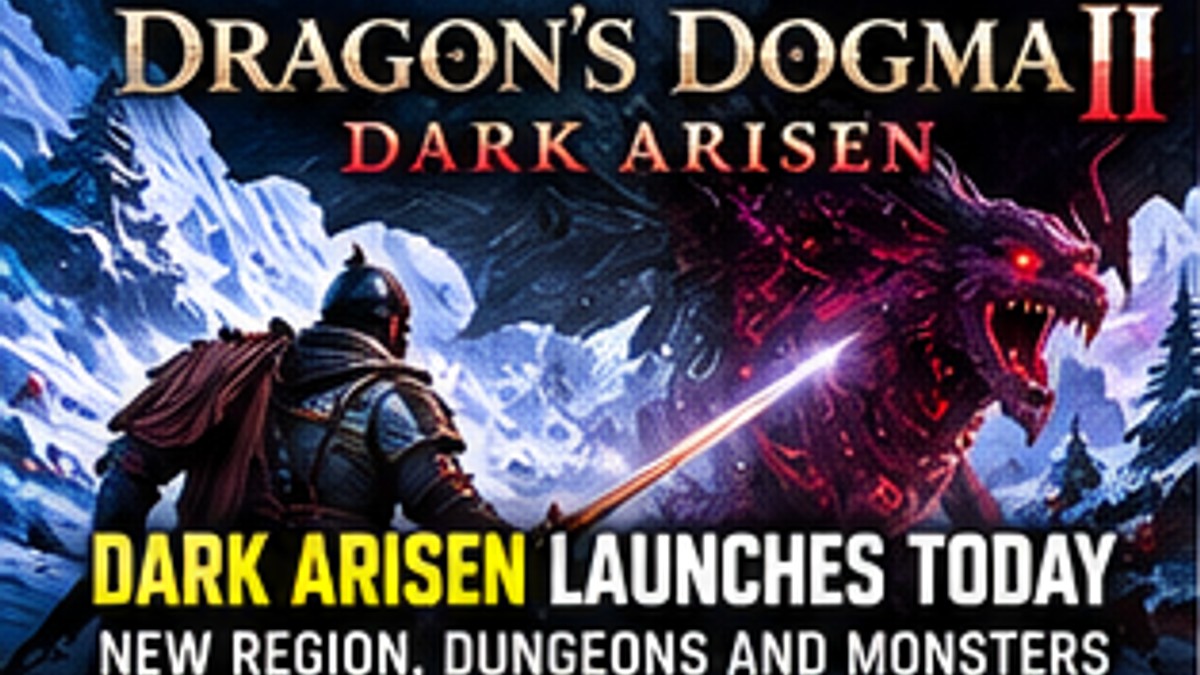 Dragon's Dogma 2: Dark Arisen Launches Today and Takes Capcom's Fantasy RPG Into Frozen Territory — original editorial gaming news illustration