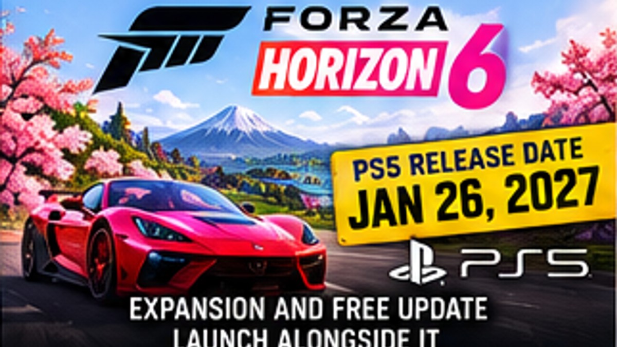 Forza Horizon 6 Finally Gets an Official PlayStation 5 Release Date—and an Expansion Arrives Alongside It — original editorial gaming news illustration
