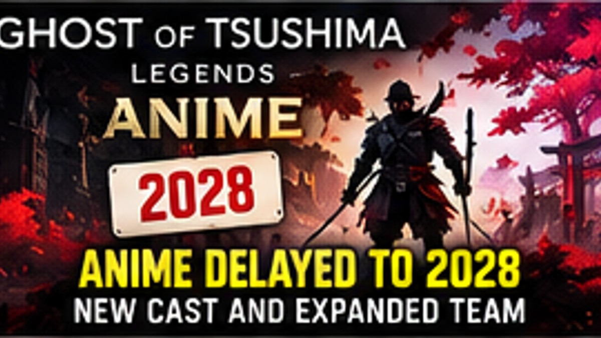 Ghost of Tsushima: Legends Anime Delayed Until 2028 as Sony Expands the Production Team — original editorial gaming news illustration