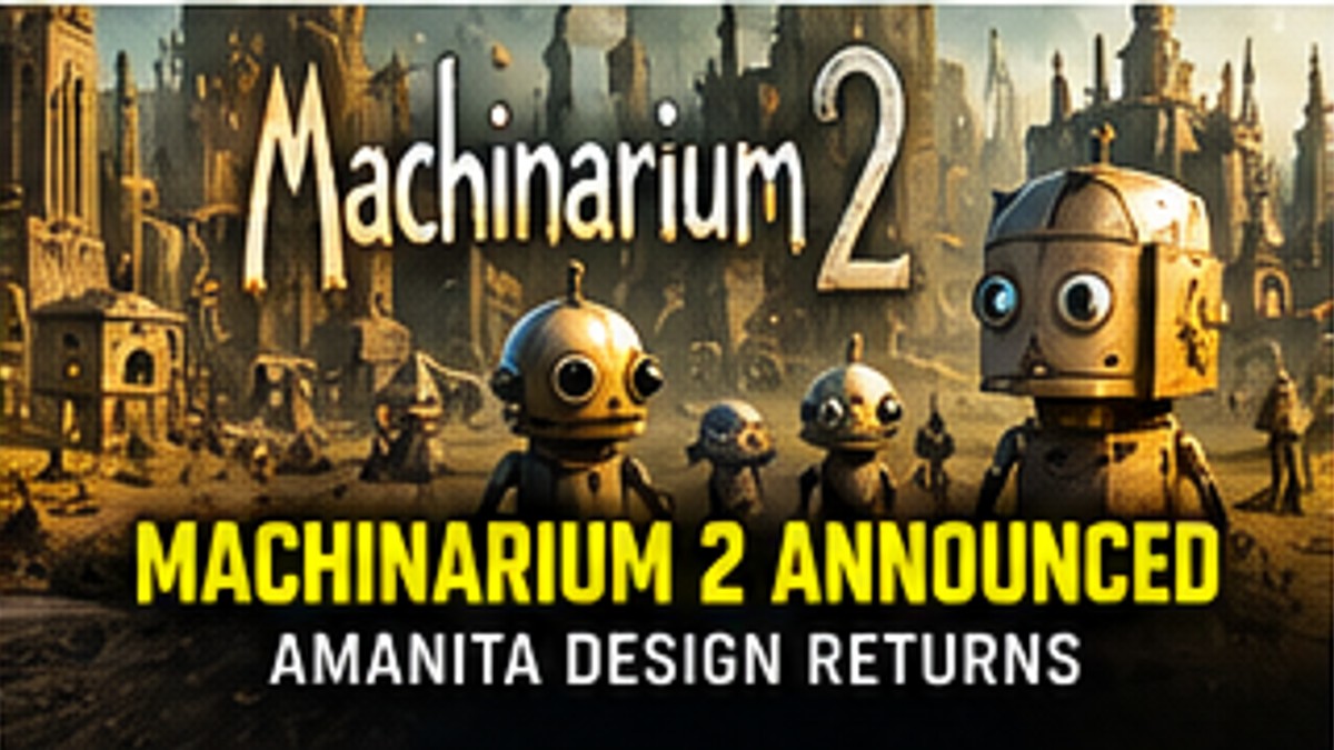 Machinarium 2 Announced as Amanita Design Returns to Its Beloved Robot Adventure World — original editorial gaming news illustration