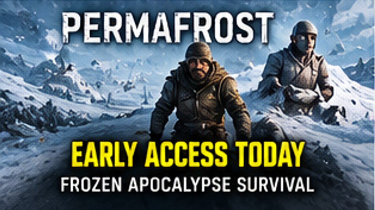 Permafrost Begins Early Access Today With a Frozen Apocalypse and Serious Survival Ambitions — original editorial gaming news illustration