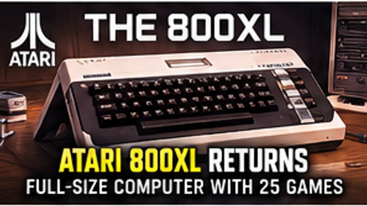The Atari 800XL Is Coming Back as a Full-Size Computer With a Working Keyboard and 25 Games — original editorial gaming news illustration