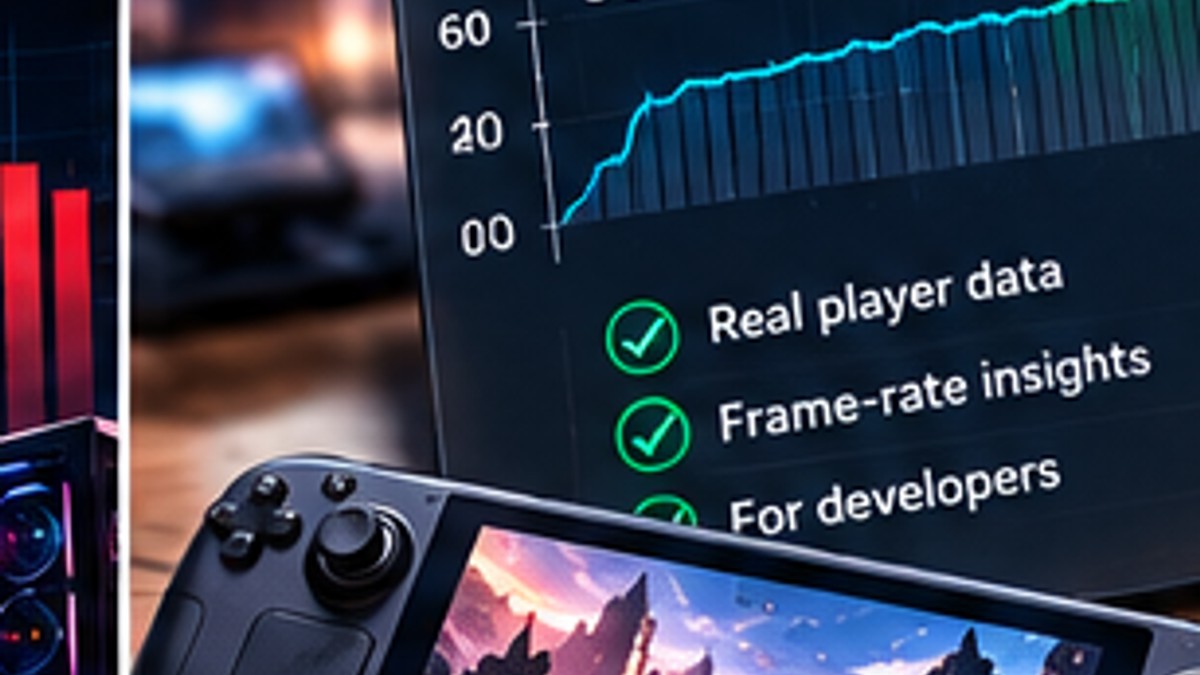 Valve Gives Developers Real Steam Deck Performance Data Instead of Making Them Guess How Their Games Run — original editorial gaming news illustration