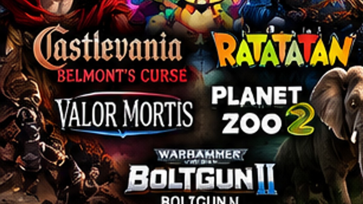 October's Biggest Release Week Begins With Castlevania, Ratatan, Valor Mortis and More — original editorial gaming news illustration