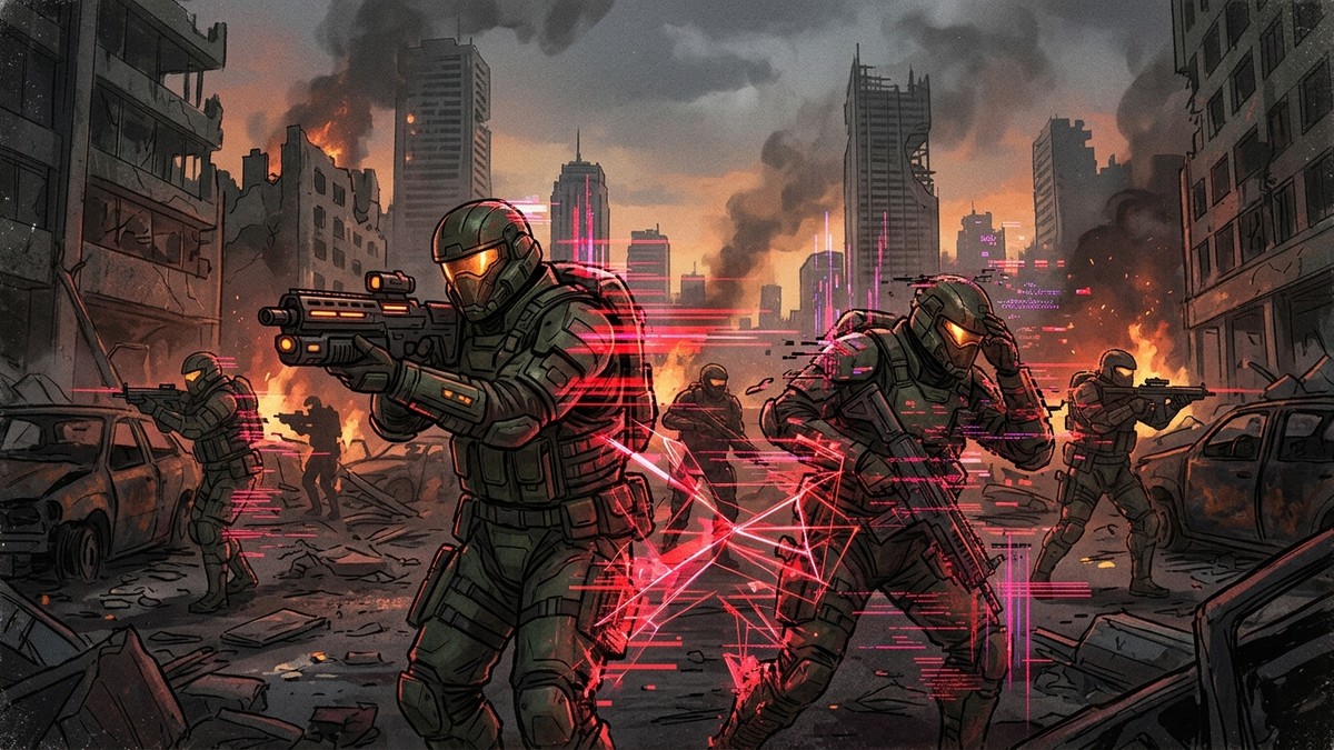 Gears of War: E-Day Hit by DDoS Attack as The Coalition Confirms Multiplayer Disruptions — original editorial gaming news illustration